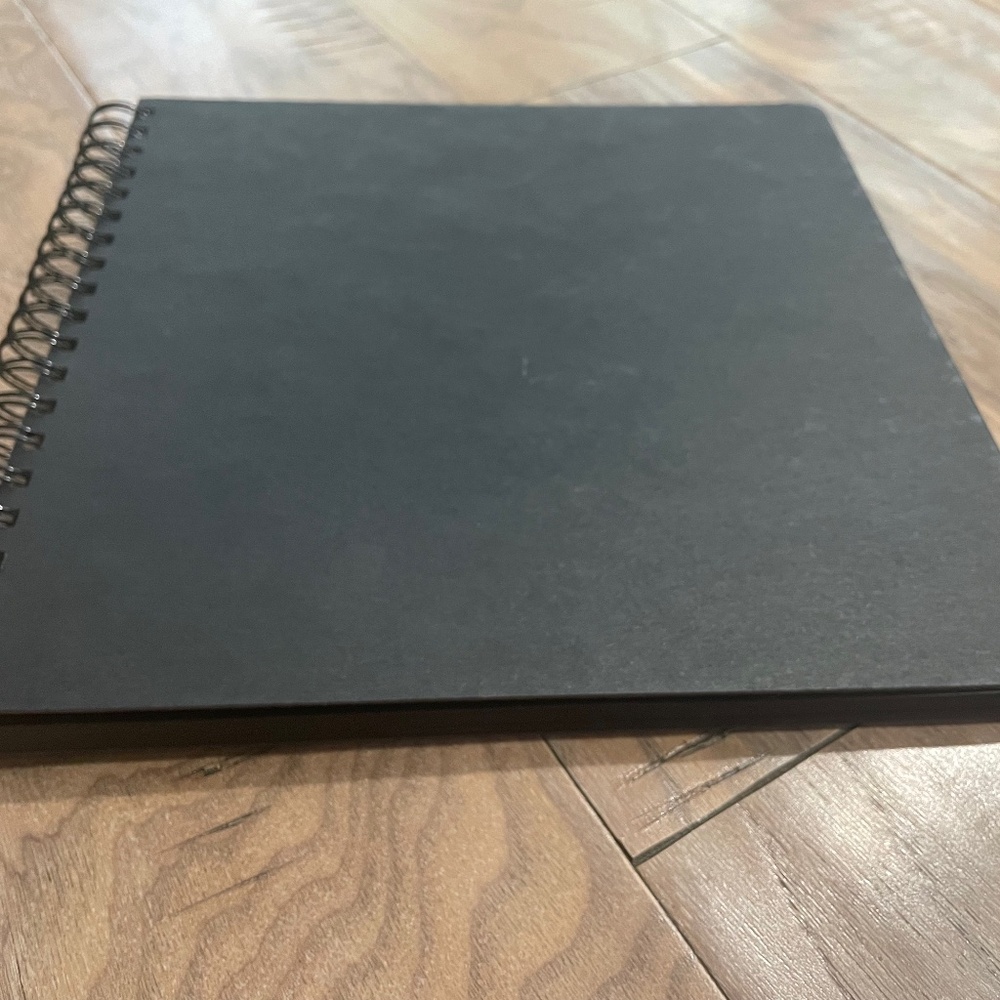 Black Paper Scrapbook